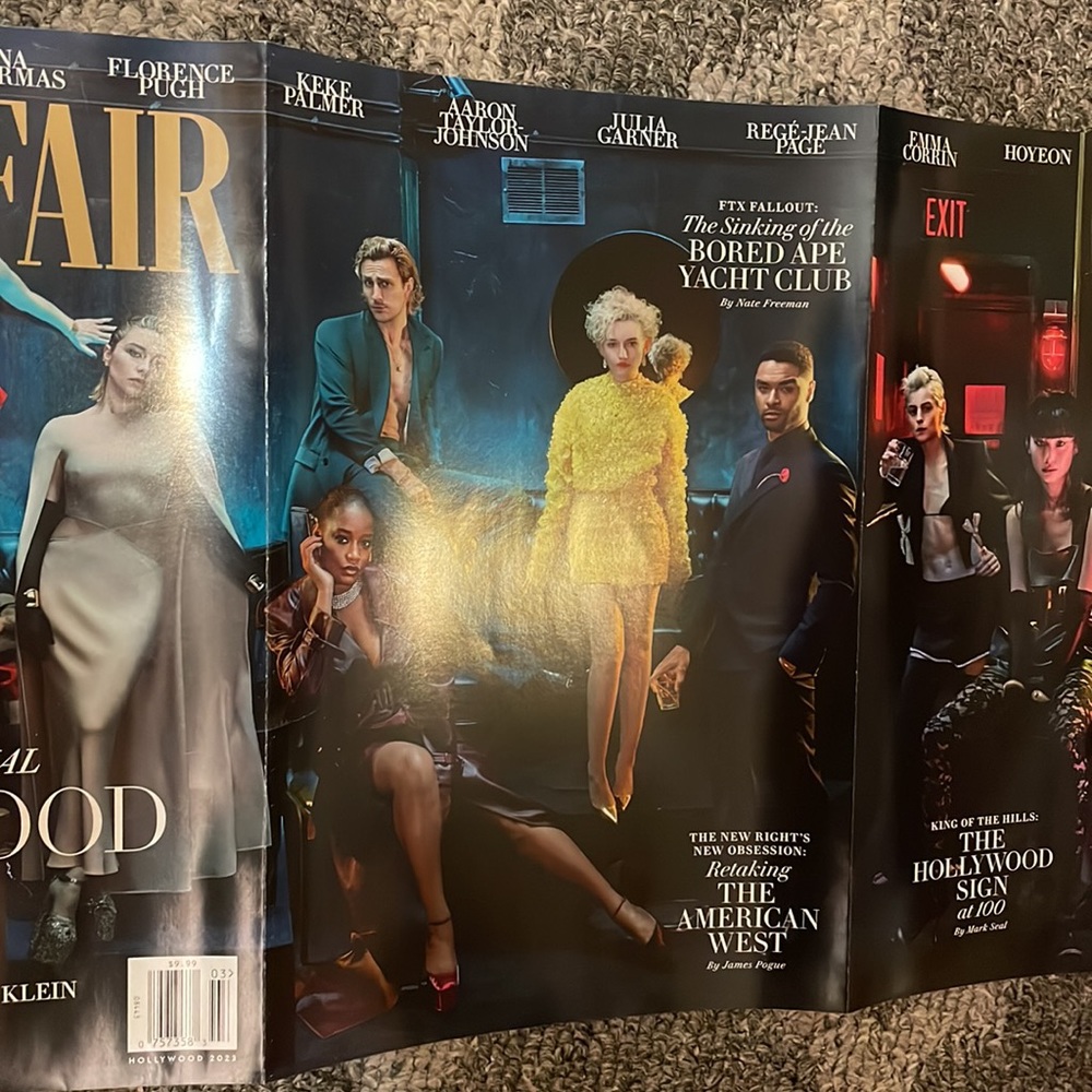 Vanity Fair Hollywood Issue poster - Picture 3 of 7